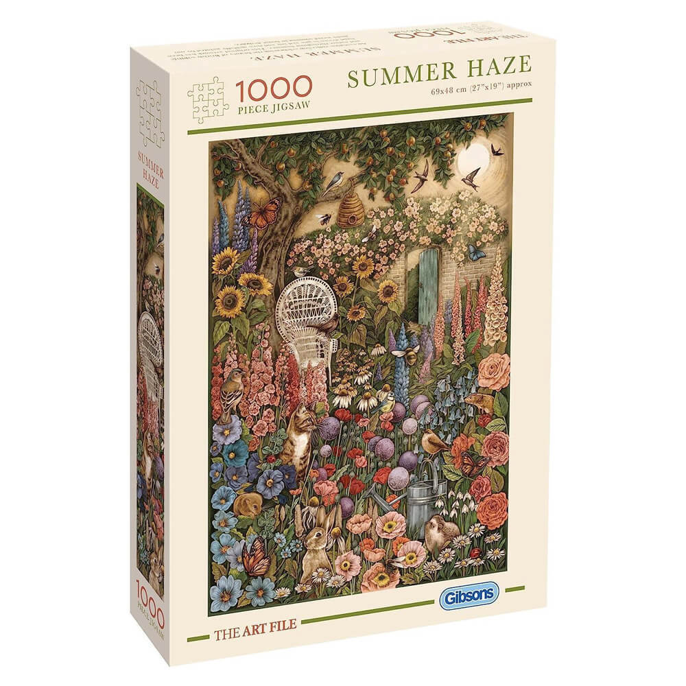 Gibsons The Art File Summer Haze – 1000pc Puzzle